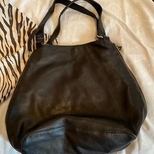 Linea Pelle leather bag and dust cloth